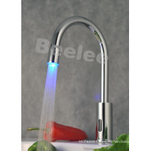 LED Self-Powered Bibcock Automatic Senor Kitchen Faucet
